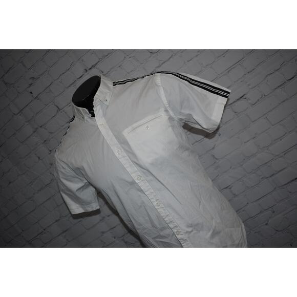 English Laundry Shirt Mens Size Large Stretch Christopher Wicks White - Picture 8 of 8